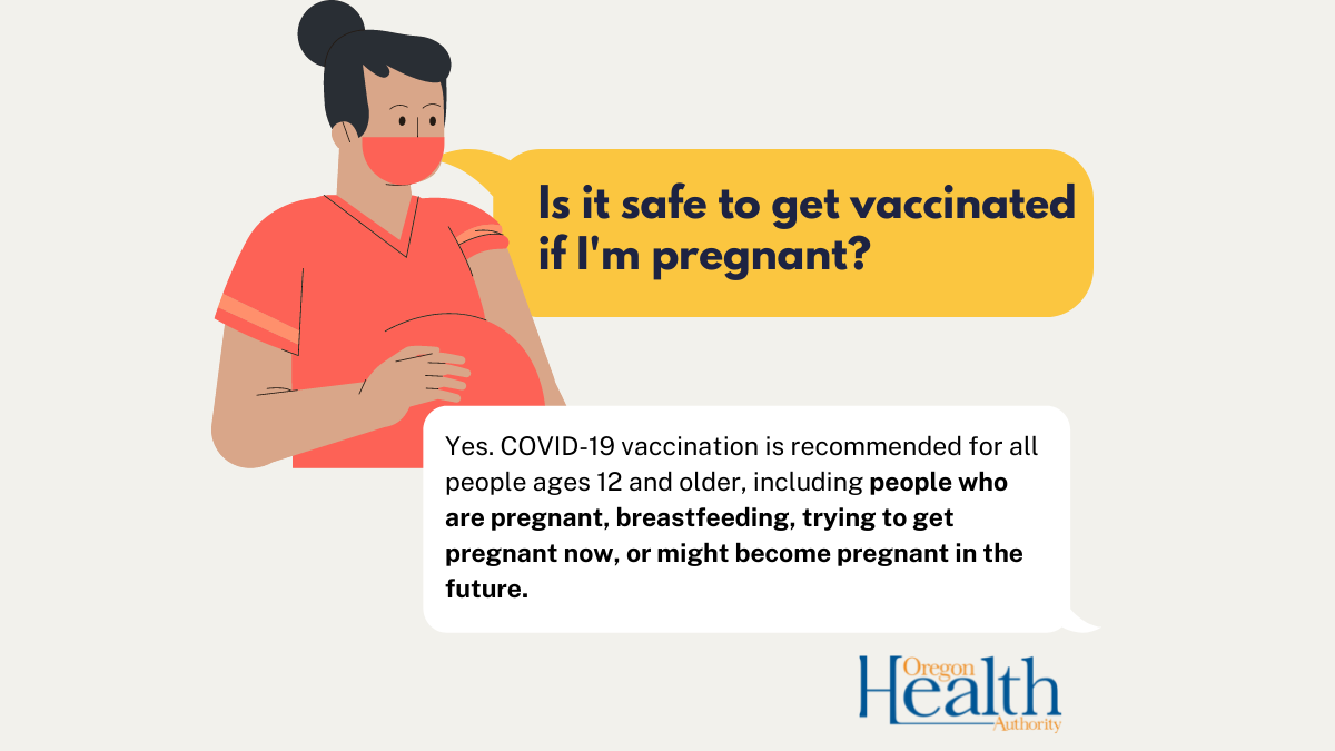 CDC urges pregnant people or those considering pregnancy to get the COVID-19 vaccine